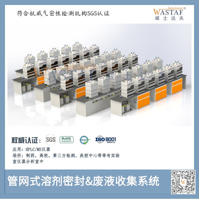 管网式溶剂密封及废液收集系统